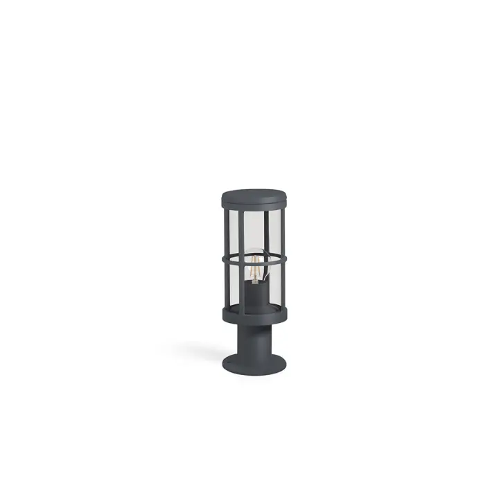 Novolux Lighting - Baliza exterior- LUG, uso exterior, E27, 18W, IP54, aluminio, H35 cm, antracita, exterior - 1