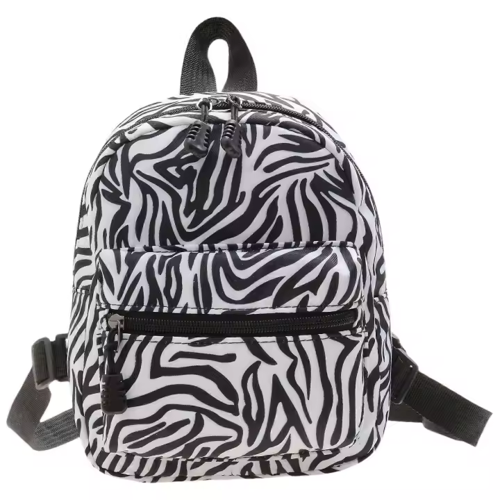 Llamador Captura DE LA Mochila Casual Para Las Mujeres Mini Mochila Con Único Animal Print Bolsa de La Escuela Casual Daypack Para Todos Los Días - 1