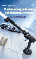 Pistola de lavado de alta presión inalámbrica para coche, 300 W, generador de espuma de 20 000 mAh/30 000 mAh, pistola de agua, limpiador en aerosol, lavadora de coches - details 0