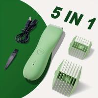 Recortadora De Vello Corporal Profesional,Pecho Axila Pelota Maquina de Depilar Hombre Peluquero Corporal, Afeitadora Eléctrica De Bolas, Cortadora De Aseo Púbico, Maquinilla De Afeitar Masculina, Recortadora De Bikini Para Mujer, Regalo De Vacaciones - details 11