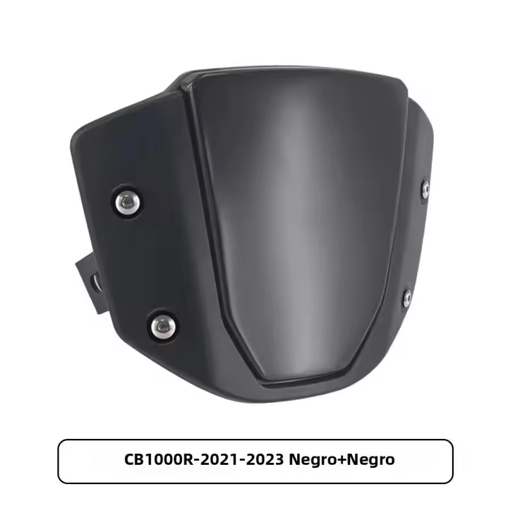 Parabrisas De Motocicleta Deportivo Con Deflector De Viento Y Varilla Para Honda CB650R 2019-2023 CB1000R 2018-2020 ABS De Alta Calidad Resistente Al Scratch - 1