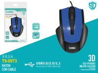 Ratón óptico Ergonómico MEJORADA con Cable USB 3.0/2.0/1.1 Universal Alta Velocidad para Ordenador Pc/portátil - details 2