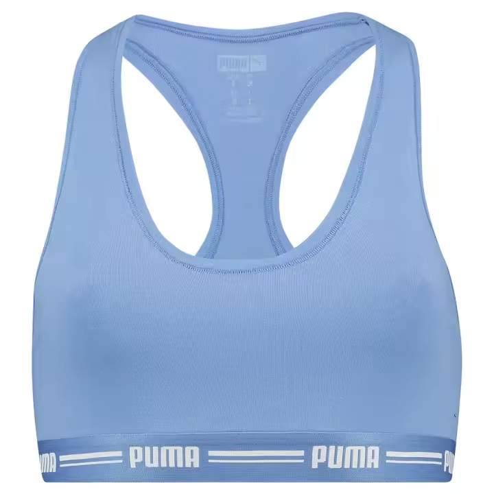 Ropa mujer Ropa interior Puma Sujetador Deportivo 604022001 Azul Sujetadores - 1