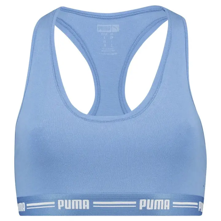 Ropa mujer Ropa interior Puma Sujetador Deportivo 604022001 Azul Sujetadores - 1