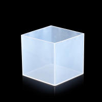 Molde De Silicona Transparente Para Epoxy Resina Grande Y Profundo Cubo Cuadrado Para Casting De Resina DIY Para Fabricación De Joyas - details 0