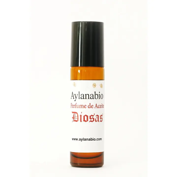AylanaBio - Perfume de Aceite “Diosas” | Fragancia Natural en Roll-On | Artesanal con Aceites Esenciales Ecológicos | Inspiración Femenina y Mística | Colección Diosas - 1