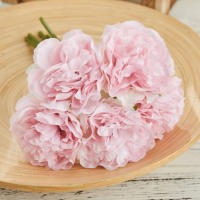 Kit Bodas Mediterráneos Flores Artificiales Peonía Doble Capa | Impermeable | Flores Falsas Ins with AR | Certificación CE/FSC | Incluye Base Cerámica Toledana | Envío 24H Free - details 1