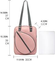 Bolso para Tenis Hombre Gran Capacidad Bolsa de Transporte Impermeable - details 4