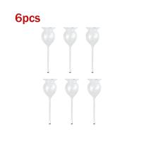 piezas de globo de riego automático para plantas, bombilla de agua de vidrio transparente soplado a mano para interiores - details 0