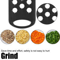 HILIFE Cortador De Frutas Multifuncional Con 6 Hojas Rallador De Verduras Herramienta De Cocina Eco-amigable Plástico Y Acero Inoxidable - details 1