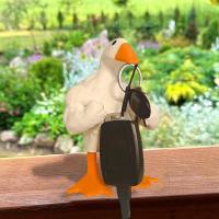 Pato Muscular Creativo Y Divertido Para Decoración De Casa Y Jardín En Resina Artesanía Al Por Mayor Sin Preocupaciones Químicas - details 5