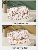 Bolsa De Diaper INSULAR Para Bebé Niño Y Niña Impermeable Y Multifuncional Con Estampado Cartoon Accesorio Para Carrito De Compras - details 11