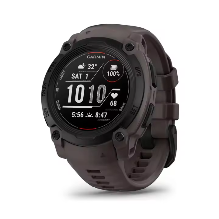 Garmin - Reloj inteligente Instinct e 45 mm con GPS, resistente al agua 10 atm y batería hasta 16 días para hombre y mujer - 1