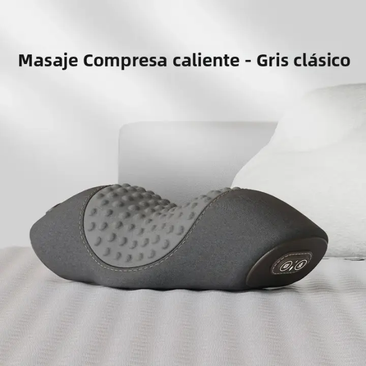 Almohada De Cintura Con Masaje Eléctrico Y Calor Para Dormir Soporte De Dolor En La Cintura Almohada De Protección De Cintura Para Descanso - 1