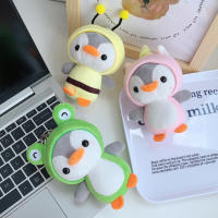 Disfraz Creativo Y Lindo De Pingüino Peluche Bolsa Con Colgante De Muñeco Transformable En Pingüino Llavero De Buitre Rana Y Unicornio Para Adultos Y Niños - details 1