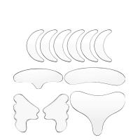 Almohadillas De Cuidado De La Piel Reutilizables Antiarrugas Para Ojos Y Frente De Silicona Médica Grado 100% Levantamiento Facial Invisible - details 8