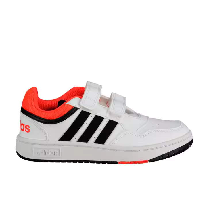 ZAPATILLAS SIN CORDONES NIÑO ADIDAS HOOPS 3.0 BLANCAS-30 EU - 1