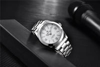 Reloj De Pulsera Mecánico Para Hombres BENYAR Marca De Lujo Acero Inoxidable Resistente Al Choque Con Marcadores Arábigos Y Calendario Completo - details 15