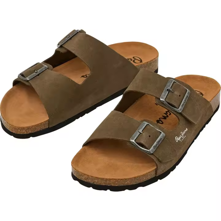 Pepe Jeans Sandalias Bio Suede Verde - 1