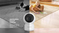 Cámara IP Havit IPC30 Smart 360° 2K con Visión Nocturna, WiFi, Detección de Movimiento AI, Audio Bidireccional, Compatible con TUYA, Google Assistant y Alexa, Soporte Micro SD 128GB, Resolución 3MP, WDR, Infrarrojo 940nm, Adaptador de Corriente Incluido. - details 2