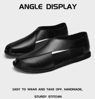 CLOHOO Sandalias Para Hombre Moda Antideslizante Confortable Suave Suela Casual Playa Zapatos Transpirables Tallas Reales - details 4