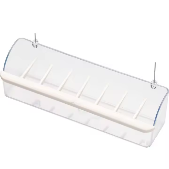 Comedero para pájaros interior con rastrillo de la marca COPELE - 1
