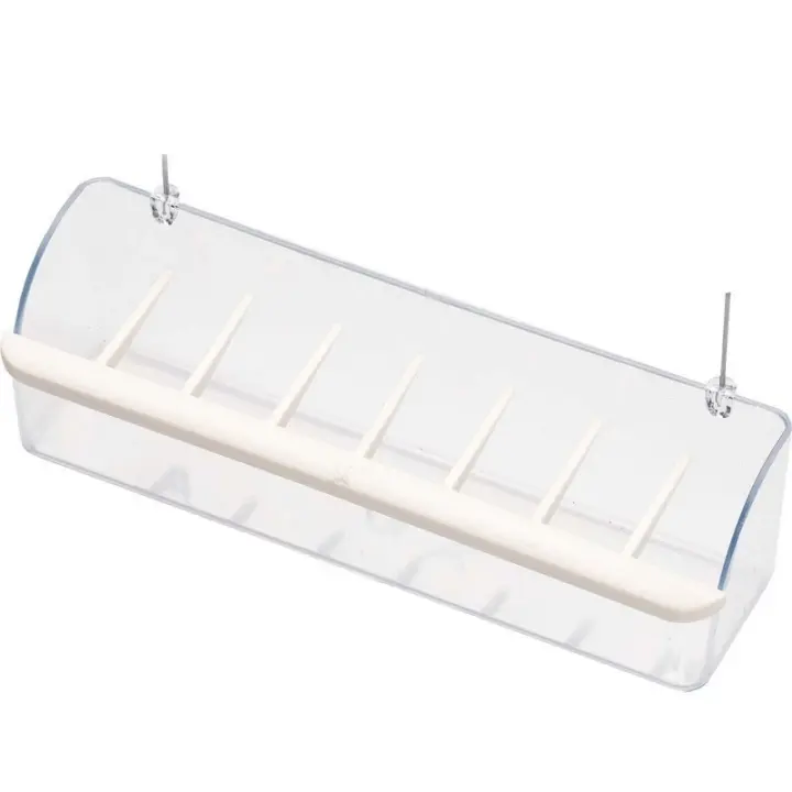 Comedero para pájaros interior con rastrillo de la marca COPELE - 1