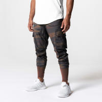 Nuevos Pantalones De Cargo Para Hombre 2024 Multi-Bolsillos Estilo Safari Fitness Y Deporte Pantalones Casuales De Cintura Media - details 15