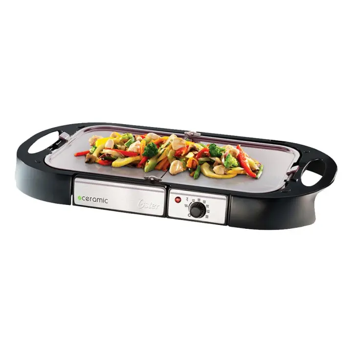 PLANCHA DE ASAR PLEGABLE OSTER CKSTGR3008 220V BIOCERAMIC - 1