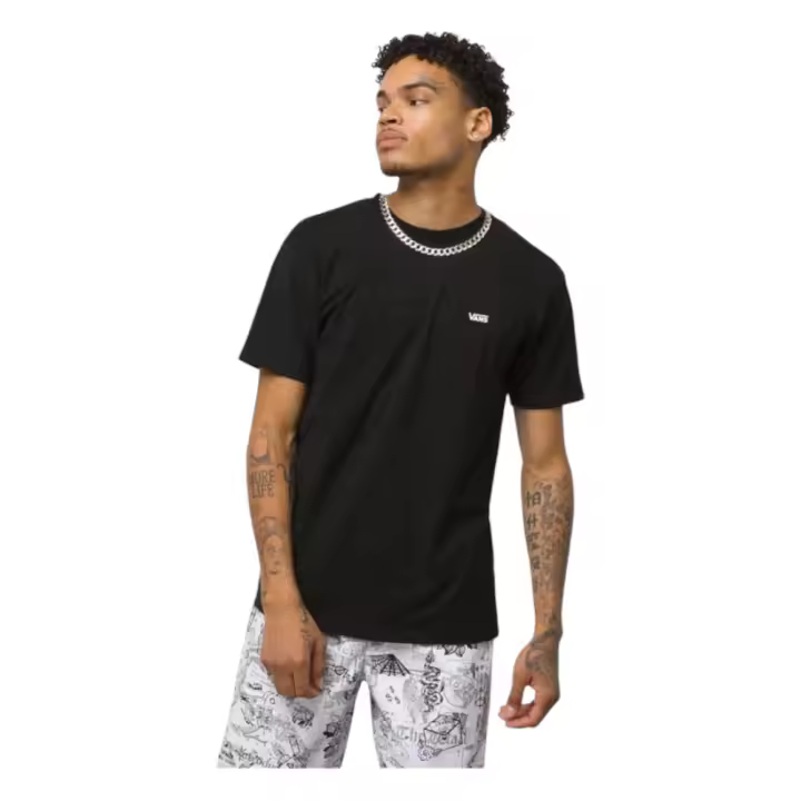 Camiseta Vans Left Chest Logo Negro Vn0A3Czey281 Hombre - 1