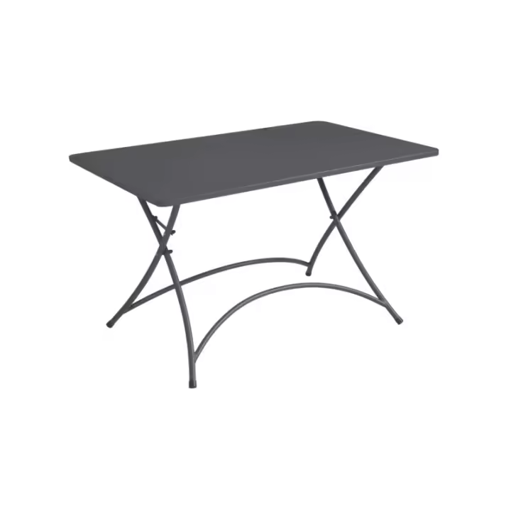 MOIA Orta 120x70 Mesa, Hierro antracita, plegable - 1