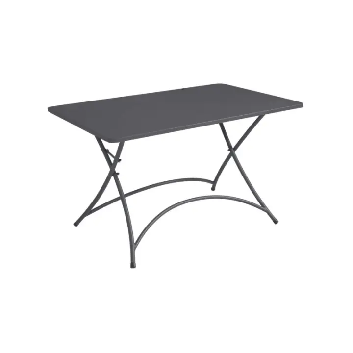 MOIA Orta 120x70 Mesa, Hierro antracita, plegable - 1