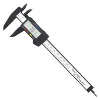 Calibrador Digital De Fibra De Carbono Con Dial Vernier Herramienta De Medición 150mm Precisión 0.02mm Para Carpintería Y Bricolaje - details 0