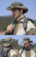 Sombrero De Pescador Xinbaoguan Para Hombres 100% Nylon Protección Solar Transpirable Gran Sombrilla Verano Casual - details 17