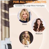 Mezclador De Pelo 28mm Automático Para Ondas Grandes Y Rizos Internos Mejor Curling Wand Profesional 2024 Con Control Digital De Temperatura - details 24