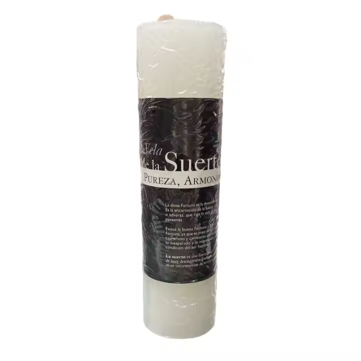 Vela de la Suerte Perfumada Adisco 19cm X 5cm - Atrae Circunstancias Positivas - 1