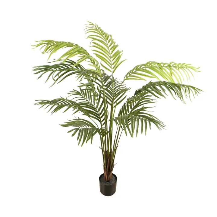 Poenia Arte Floral - Planta Artificial Areca Palmera Grande 150 Cm - REF 631053 - Decoración Impresionante - 1