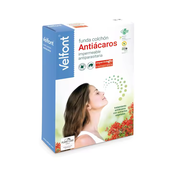 Funda de colchón Antiácaros Velfont - 1