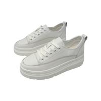 Eva Zorteon - Zapatillas deportivas mujer piel con cuña interior. - details 2