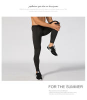 Pantalones deportivos ajustados para hombre, pantalones de chándal transpirables de secado rápido, pantalones de cintura elástica, mallas para entrenamiento, Fitness, trotar, pantalones de gimnasio para hombre - details 10