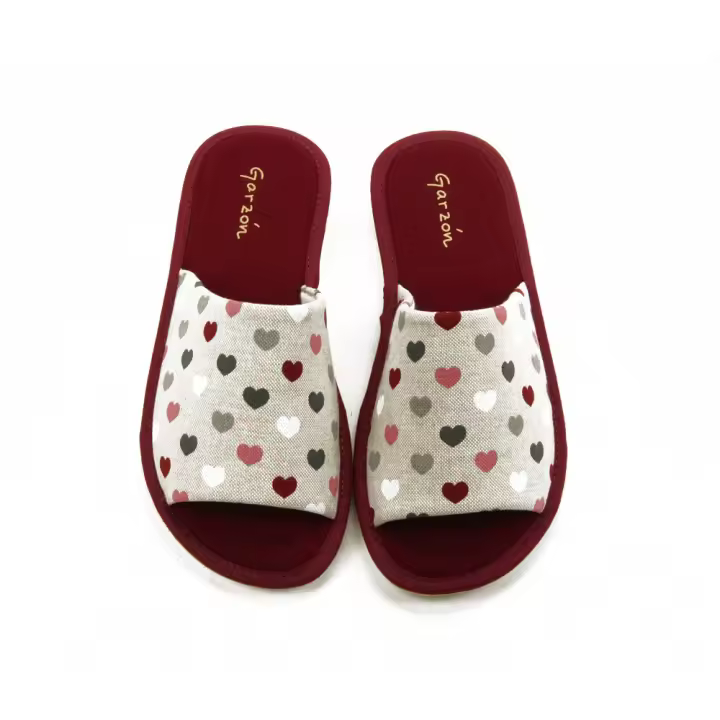 Garzón mod. P400.181 zapatilla casa para mujer en tejido, sin cordones - 1