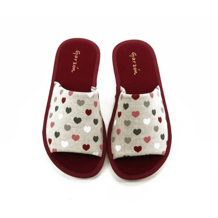 Garzón mod. P400.181 zapatilla casa para mujer en tejido, sin cordones - 1