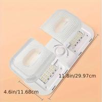 Luz De Lectura Para Coche Highbright 120LED 3 Colores Ajustables Luz De Techo Para RV Barco Camión Caravana Universal 12V - details 2