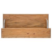 vidaXL Escritorio de madera maciza de caoba 80x40x92 cm - details 4