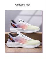 MOV Zapatos de otoño nuevos, ligeros, de suela blanda, transpirables, de malla voladora, de tacón bajo, de moda, casuales, de malla, zapatos deportivos para correr, zapatos para hombres - details 8