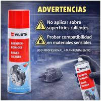 Würth Limpiador de Frenos Profesional Spray 500 ml – Limpieza Rápida Sin Residuos Para Discos, Tambor y Componentes Mecánicos - details 3