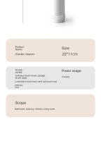 Cepillo De Limpieza Eléctrico Multifuncional Para Cocina Y Baño - Escobilla De Potencia Sin Cable Para Platos Ollas Y Sartenes - details 7