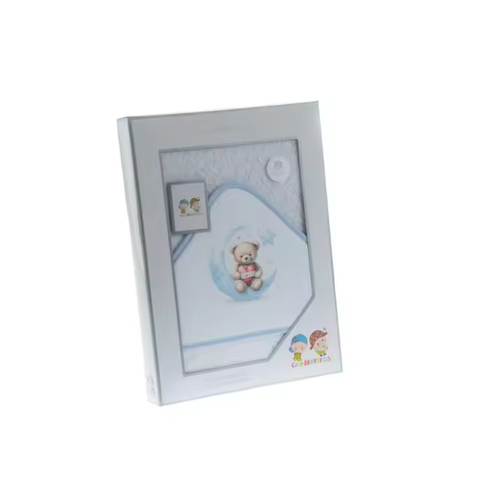 toalla para bebe con capucha - 1