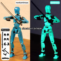 Robot Shapeshift Múltiples Articulaciones 3D Imprimido Muñeco Insignia Juguetes Figuras De Acción Para Niños Y Adultos Juegos Parent-Child Regalos - details 13