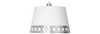 FABRILAMP - Colgante Dalia 1xe27 Blanco/plata Regx40x40 Cm - details 2